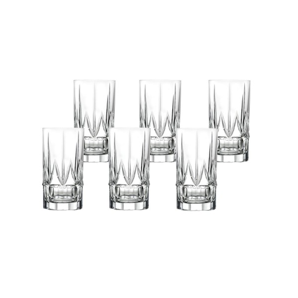 Chic High Ball Tumblers, Set of 6