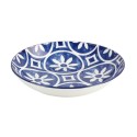 Blue Rim Printed 32 oz Dinner Bowl