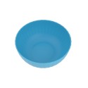 Blue Round Plastic Bowl, 38-Ounce