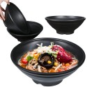 Durable Unbreakable Plastic Ramen Bowl Set of 4