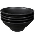 Durable Unbreakable Plastic Ramen Bowl Set of 4