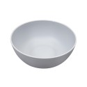 Gray Round Plastic Cereal Bowl, 38-Ounce