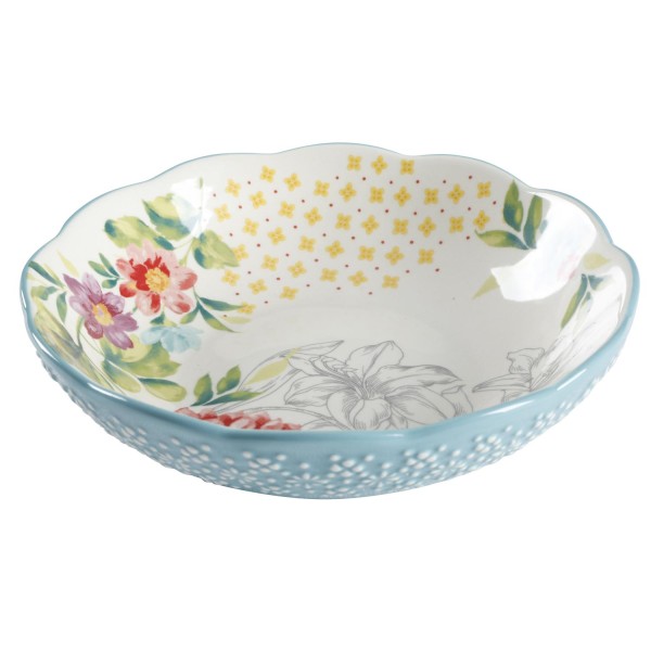 Blooming Bouquet Ceramic 7.5-inch Bowl