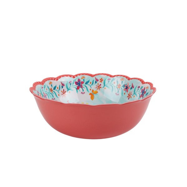 Fresh Floral 7-Piece Melamine Serving Bowl Set