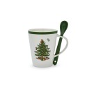 Christmas Tree Mug and Spoon Set, 2 Piece