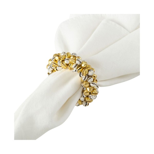 Petite Bell Napkin Ring, Set of 4