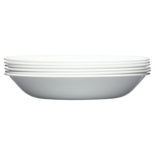 Classic Winter Frost White, Set of 6 Bowls, 20-oz