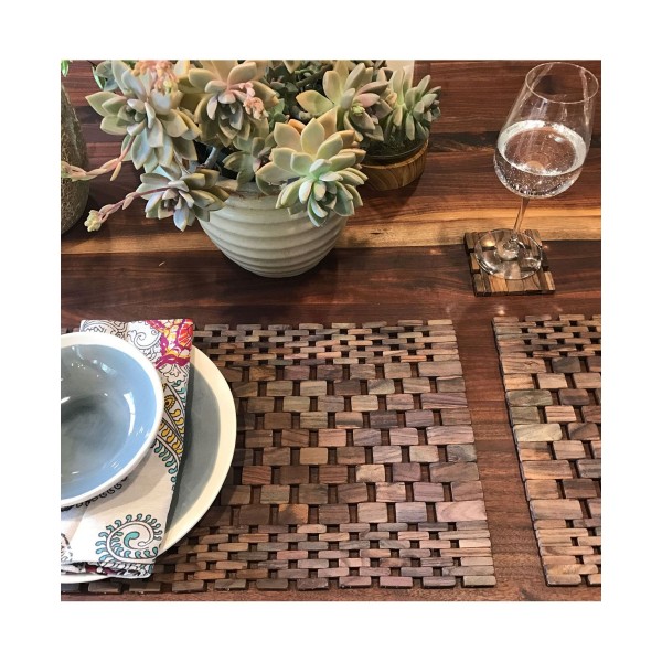 Rosewood Placemats, Set Of 2