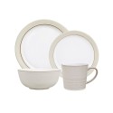 Natural Canvas 16pc Set with Textured Mug