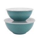 4-Piece Eco-Friendly Recycled Plastic Serve Bowl Set