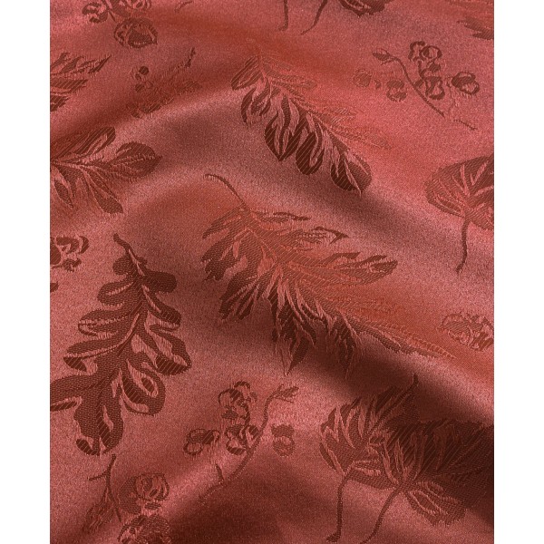 Elegant Woven Leaves Jacquard Damask Tablecloth, 60