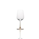 Amber White Wine Glasses, Set of 4