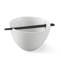 White Porcelain Noodle Bowl