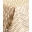 Ecru 100% Cotton Tablecloth 60