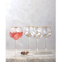 Holiday Gold 4-piece Balloon Glass Set